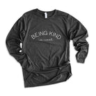 Kind Is Cool Long Sleeve Shirt for Women *UNISEX FIT*-Long Sleeves-208 Tees Wholesale, Idaho