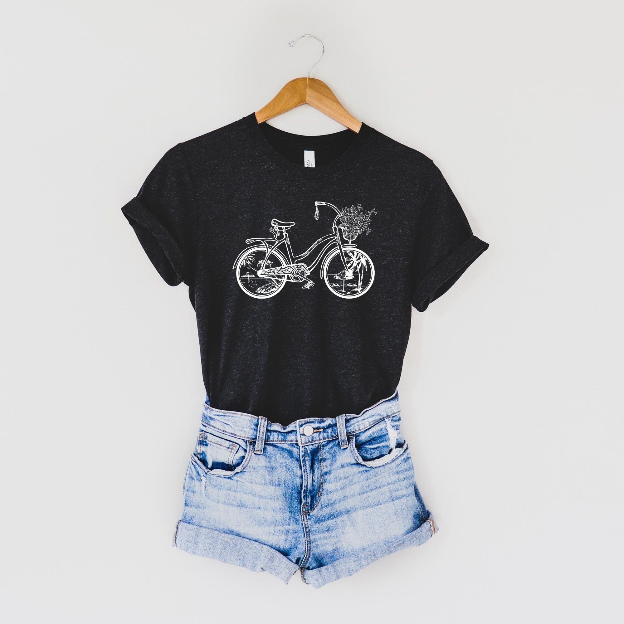 Bicycle Cruiser TShirt for Women *UNISEX FIT*-208 Tees Wholesale, Idaho