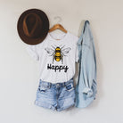 Bee Happy Shirt *UNISEX FIT*-208 Tees Wholesale, Idaho