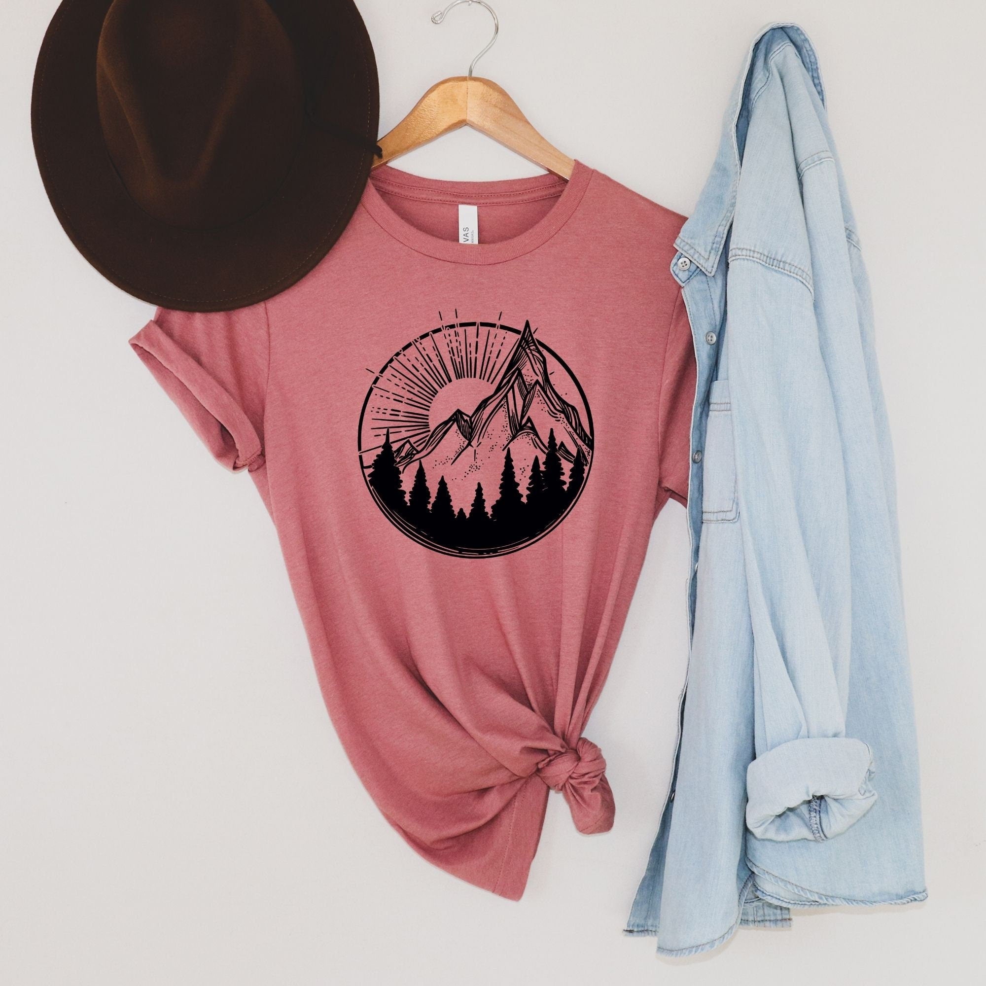 Mountain Shirt for Hikers *UNISEX FIT*-208 Tees Wholesale, Idaho