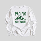 PNW Shirt, Shirts for Women, Pacific Northwest, Graphic Tee, Camping T Shirt, Travel Shirt, Nature TShirt, Hiking Shirt, Gift for Her *UNISEX FIT*-Long Sleeves-208 Tees Wholesale, Idaho