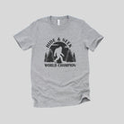 Bigfoot Camping Shirt for Men, Sasquatch *UNISEX FIT*-208 Tees Wholesale, Idaho