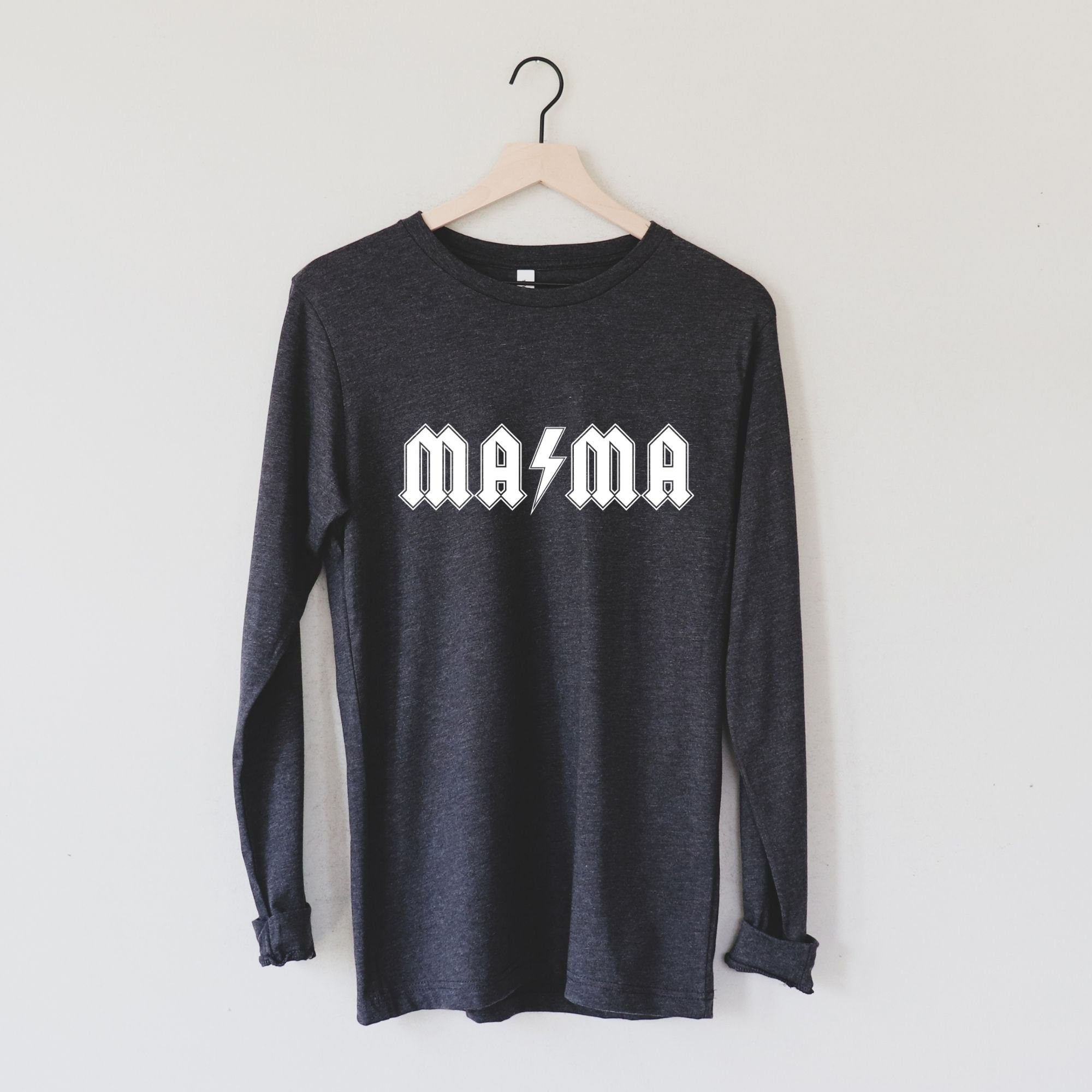 Mama Llama Shirt, | mom life t shirt | mom shirt saying | mom gift | cute mom tee | cool mom shirts | new mom long sleeve| 208 tees *UNISEX FIT*-Long Sleeves-208 Tees Wholesale, Idaho
