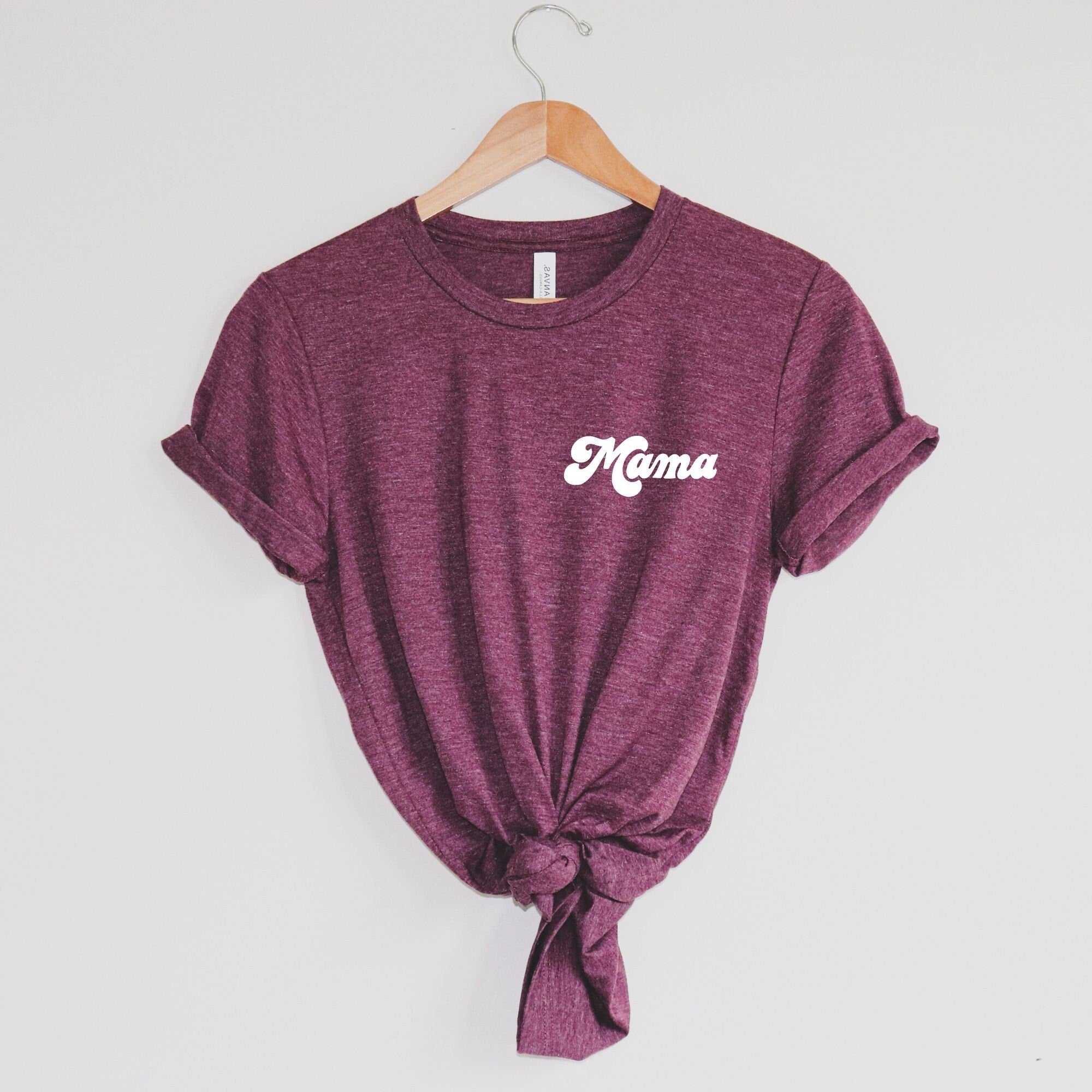 Simple Mama Groovy Pocket TShirt *UNISEX FIT*-208 Tees Wholesale, Idaho