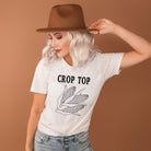 Funny Crop Top Graphic Tee for Women *UNISEX FIT*-208 Tees Wholesale, Idaho