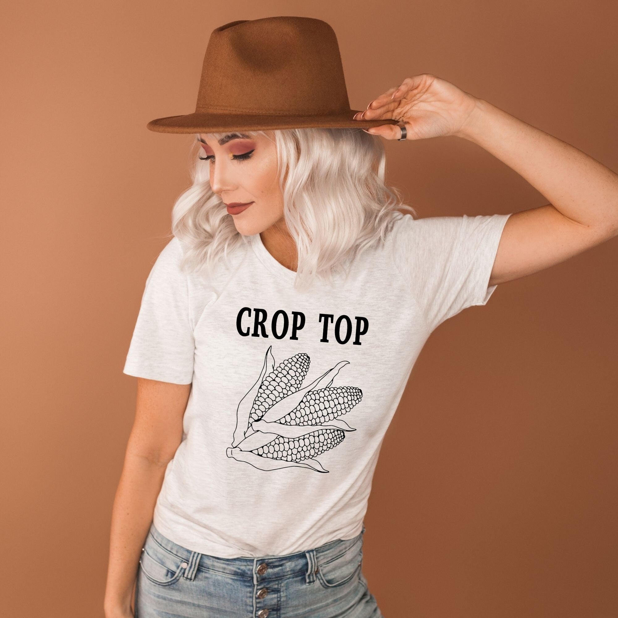 Funny Crop Top Graphic Tee for Women *UNISEX FIT*-208 Tees Wholesale, Idaho
