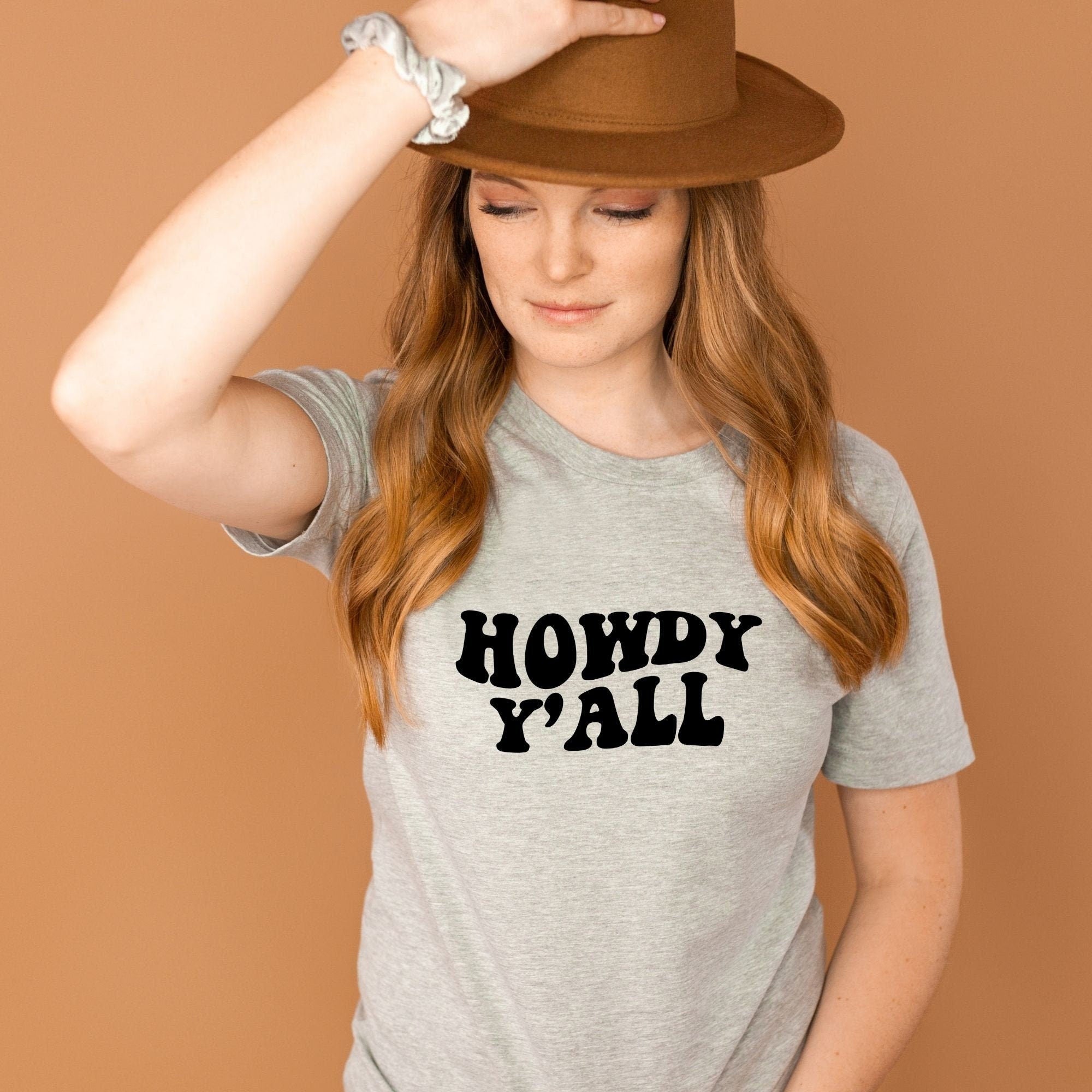 Howdy Ya'll Shirt Country Western Shirt *UNISEX FIT*-208 Tees Wholesale, Idaho