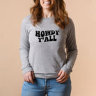 Howdy Ya'll, Long Sleeve, Funny Shirt, Funny Gift, Farmer Shirt, Rancher, Farm Shirt, Funny Graphic Tee, Cute shirts women, Western *UNISEX FIT*-Long Sleeves-208 Tees Wholesale, Idaho