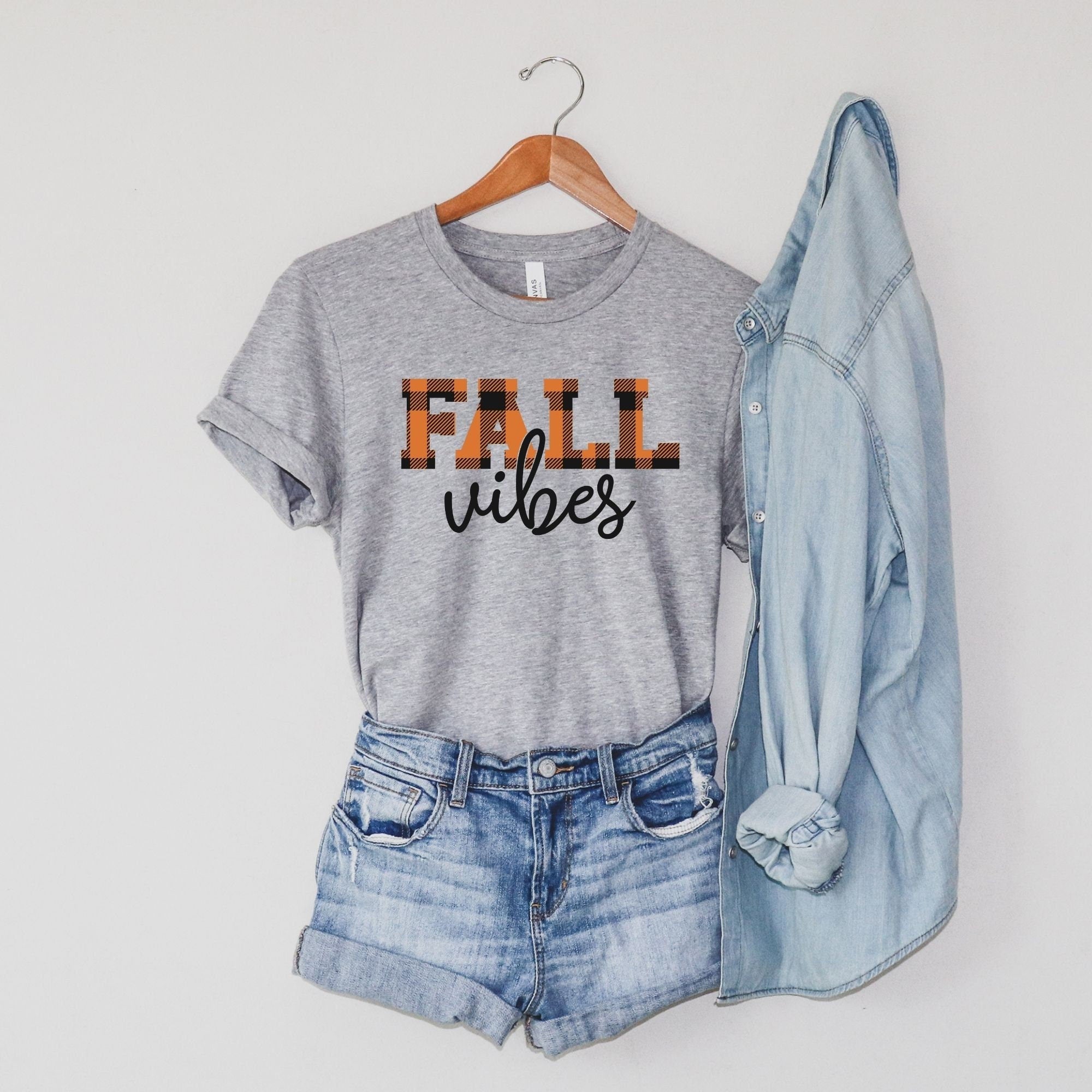 Fall Vibes Graphic Tee for Women *UNISEX FIT*-208 Tees Wholesale, Idaho