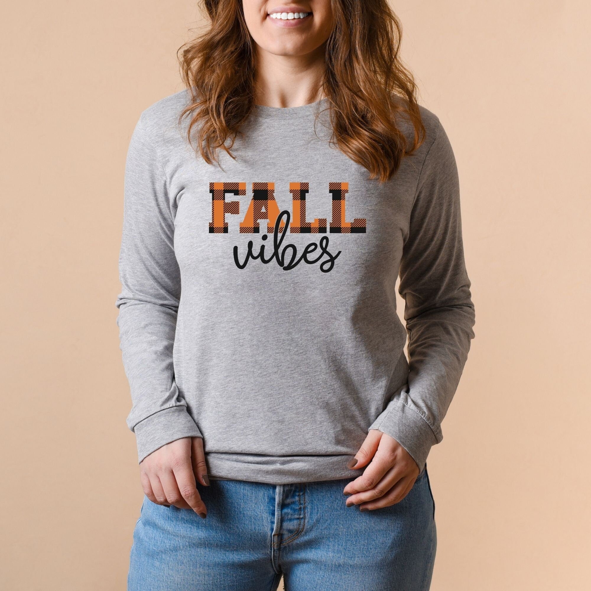 Fall Vibes Long Sleeve *UNISEX FIT*-Long Sleeves-208 Tees Wholesale, Idaho