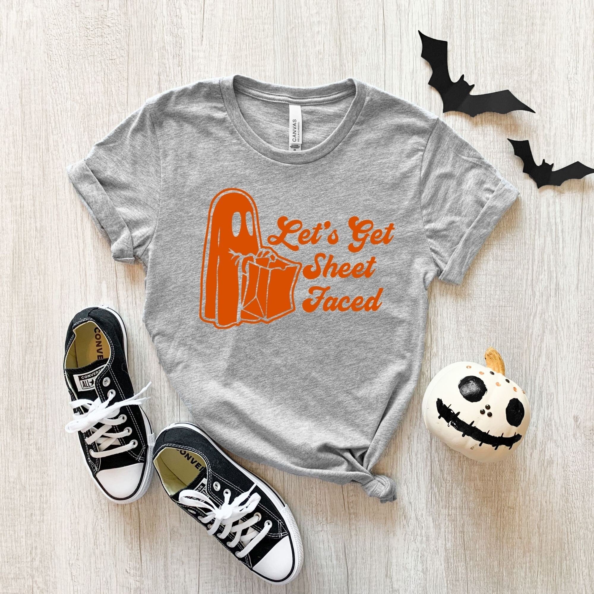 Sheet Faced TShirt for Halloween Party *UNISEX FIT*-208 Tees Wholesale, Idaho