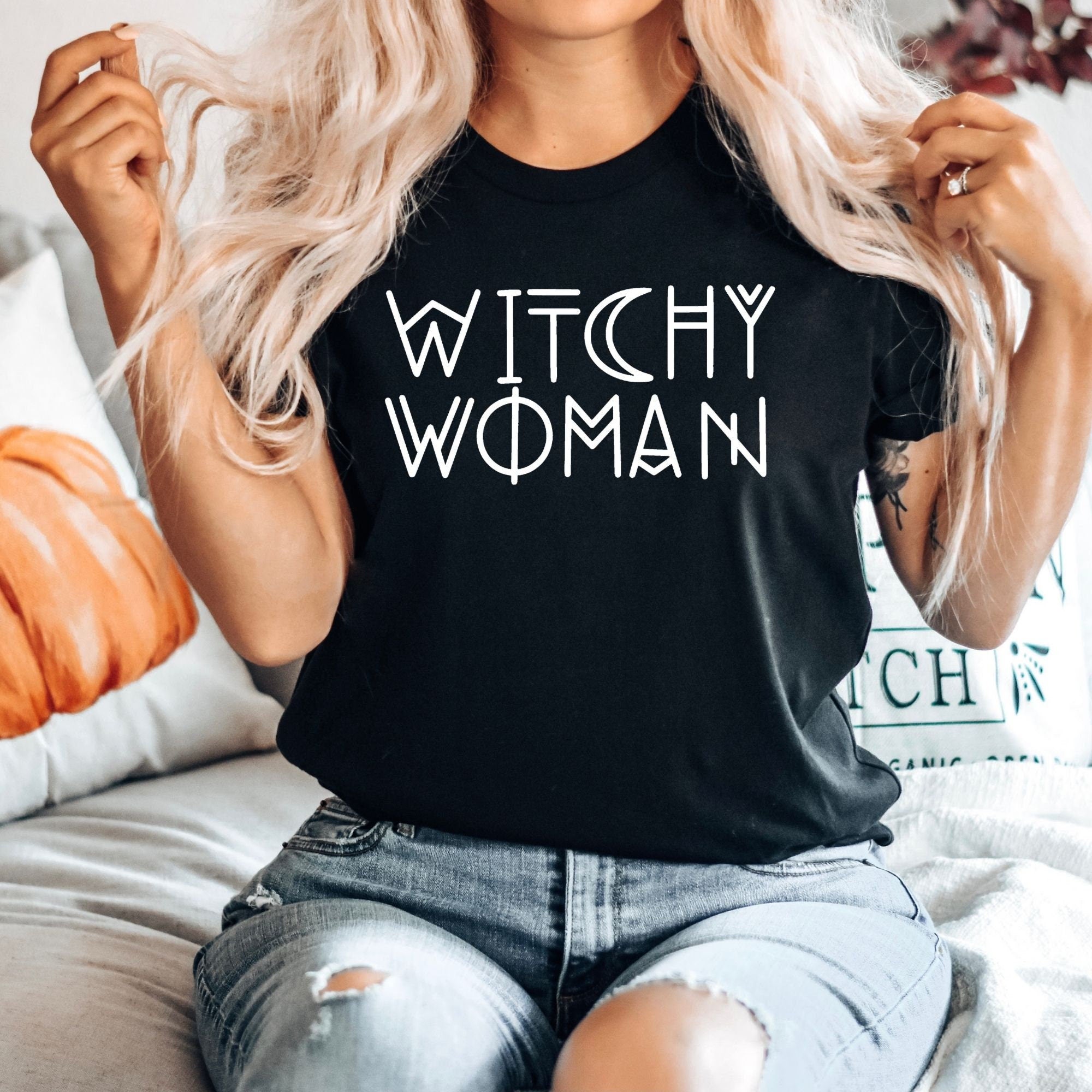 Witchy Woman Shirt, Spooky Season Shirt *UNISEX FIT*-208 Tees Wholesale, Idaho