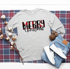 Funny Christmas Shirt, Santa Shirt, Plaid Christmas Shirt, Funny XMas Shirt, Holiday T Shirt, Graphic Tees, Christmas Party Shirt Women *UNISEX FIT*-Long Sleeves-208 Tees Wholesale, Idaho