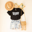 Choose Happy Shirt for Women *UNISEX FIT*-208 Tees Wholesale, Idaho