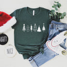 Simple Christmas Tree Shirt, Holiday Shirts *UNISEX FIT*-208 Tees Wholesale, Idaho