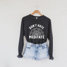 Mandala Sweatshirt, Boho Moon Sweater, Sun And Moon Sweatshirt, Moon Pullover, Spiritual Crewneck Sweater, Meditation Sweatshirt *UNISEX FIT*-Sweatshirts-208 Tees Wholesale, Idaho