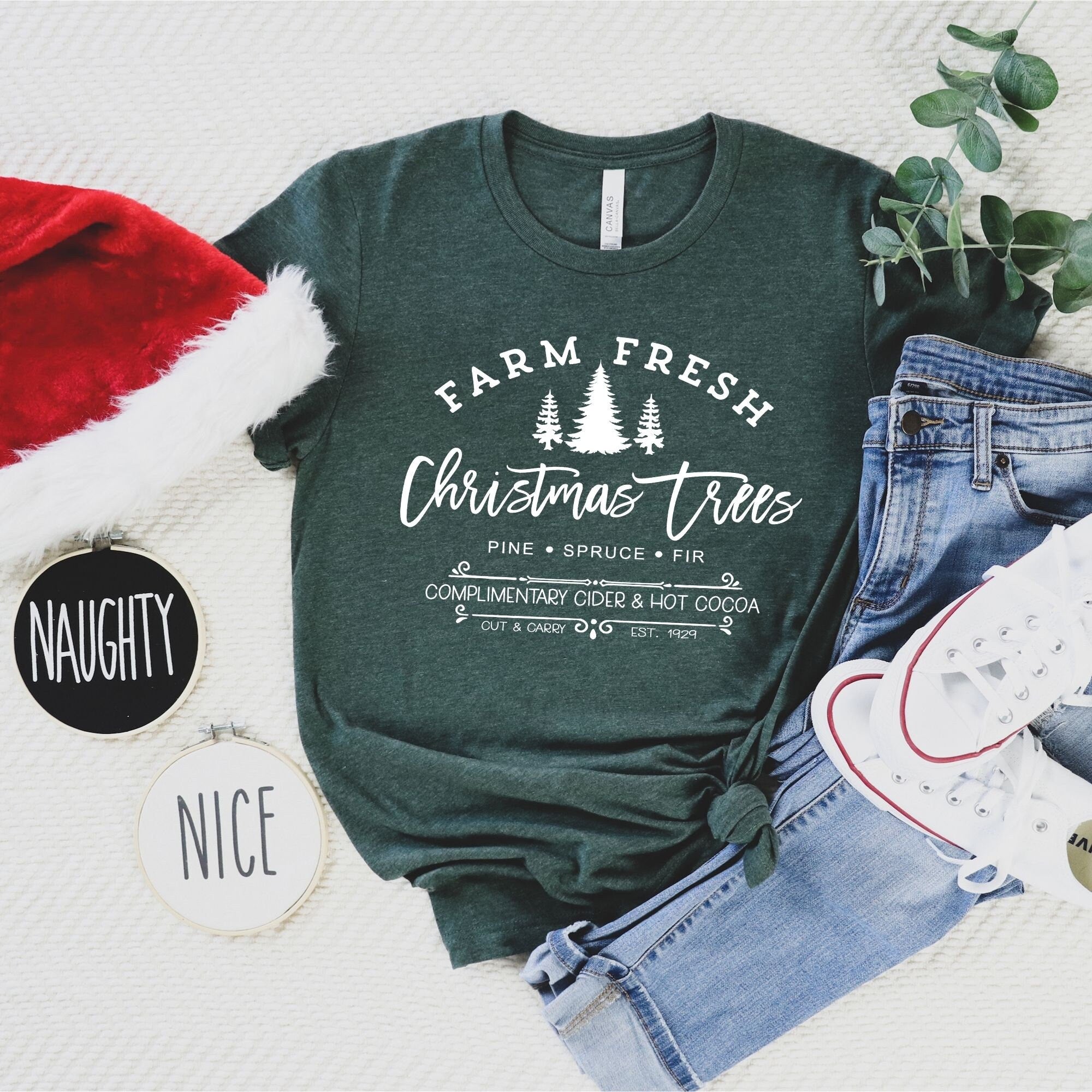 Farm Fresh Christmas Trees Shirt *UNISEX FIT*-208 Tees Wholesale, Idaho