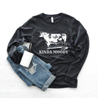 Kinda Moody Long Sleeve *UNISEX FIT*-Long Sleeves-208 Tees Wholesale, Idaho