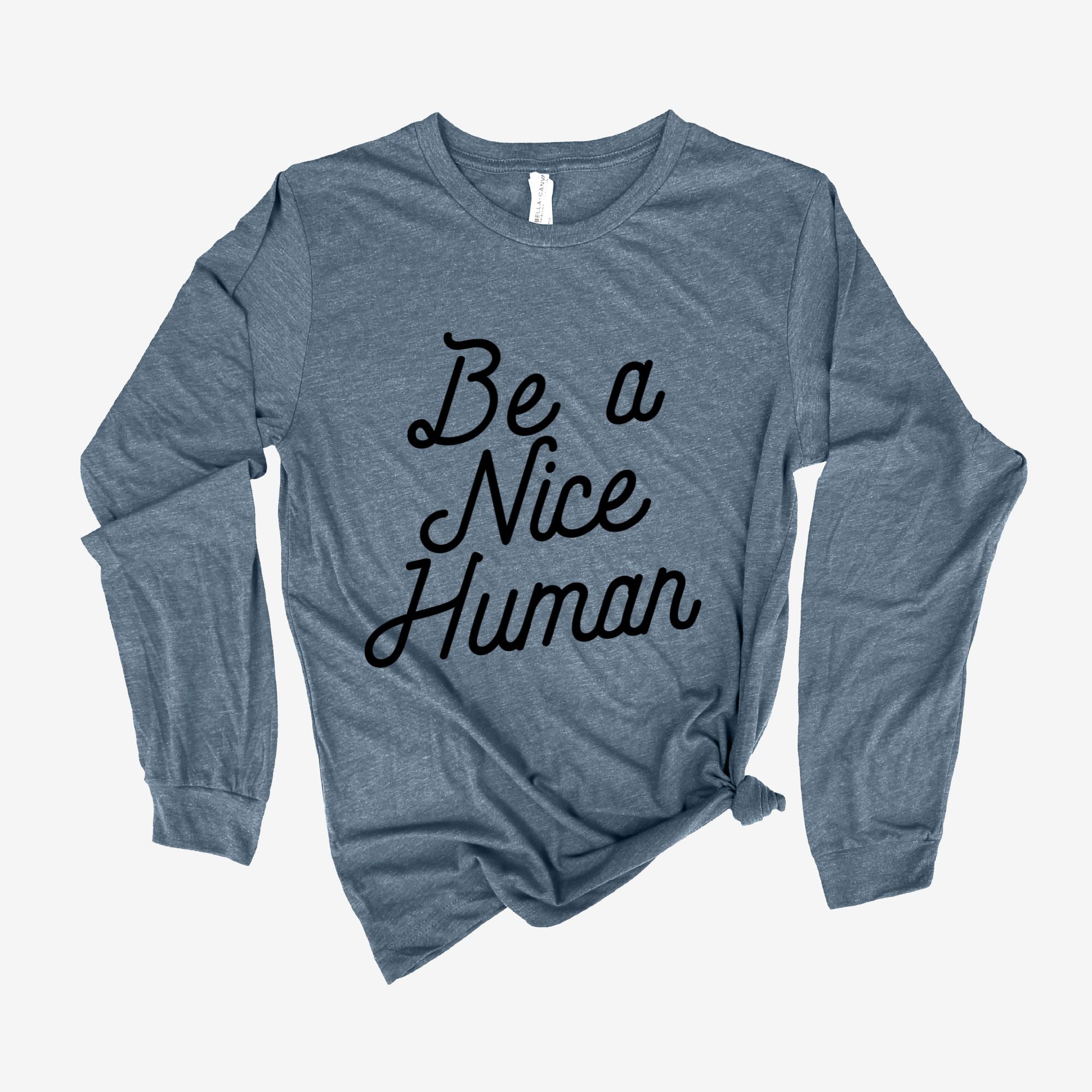 Kindness Long Sleeve Shirt for Women 49 *UNISEX FIT*-Long Sleeves-208 Tees Wholesale, Idaho