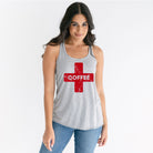 Coffee First Aid Tank Top-Tank Tops-208 Tees Wholesale, Idaho