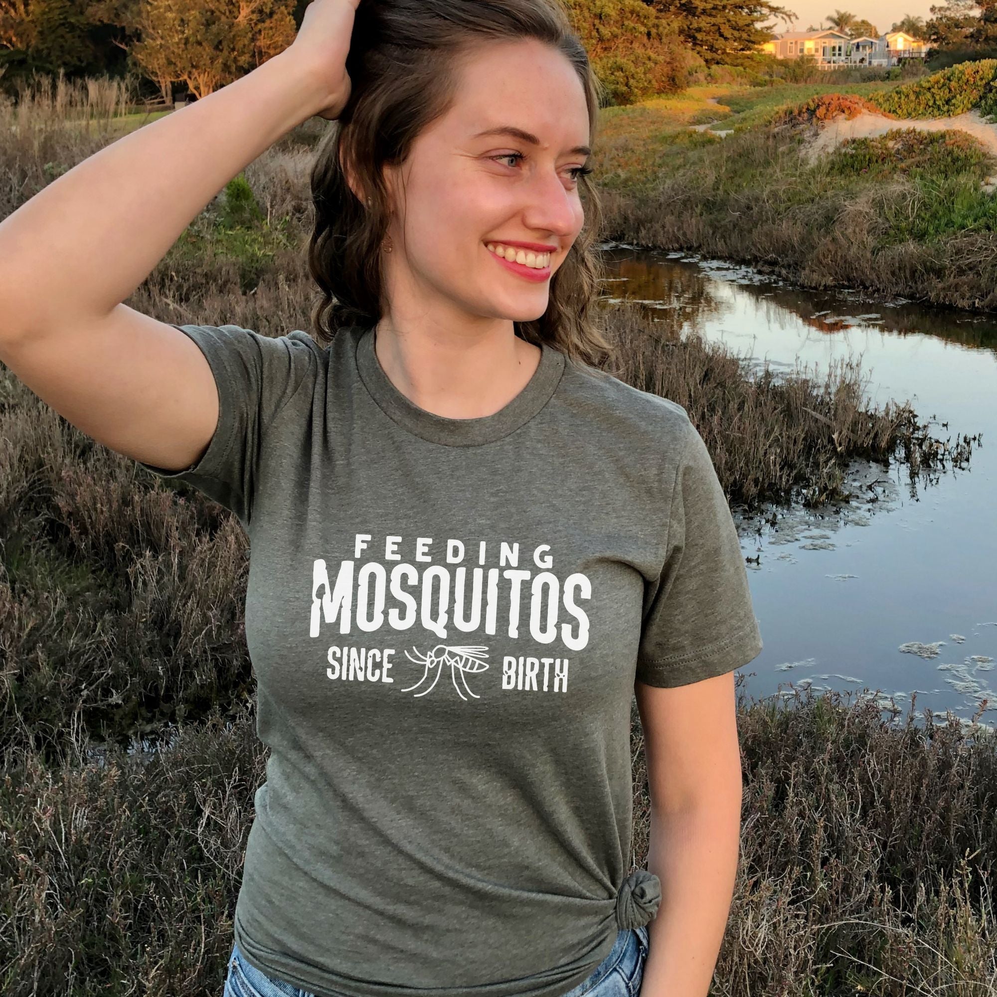 Mosquito TShirt, Hilarious Camping Gift *UNISEX FIT*-Womens Tees-208 Tees Wholesale, Idaho