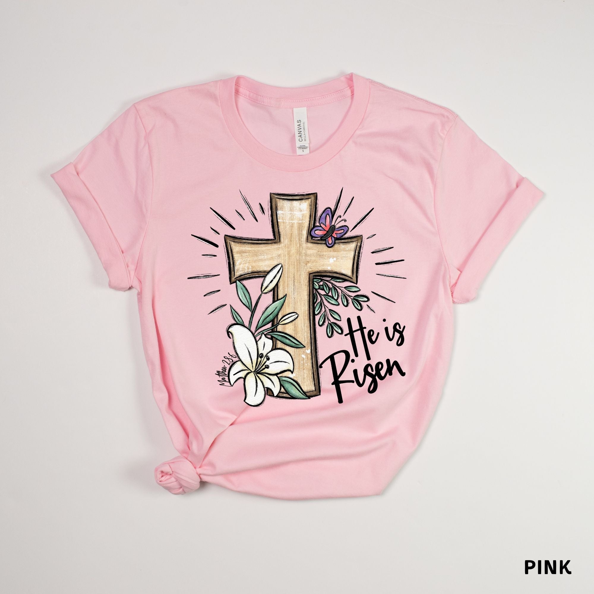 He Is Risen Easter Tee for Women *UNISEX FIT*-208 Tees Wholesale, Idaho