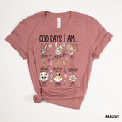 God Says Tee for Women *UNISEX FIT*-208 Tees Wholesale, Idaho