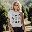 Simple Chicken Graphic Tee *UNISEX FIT*-208 Tees Wholesale, Idaho